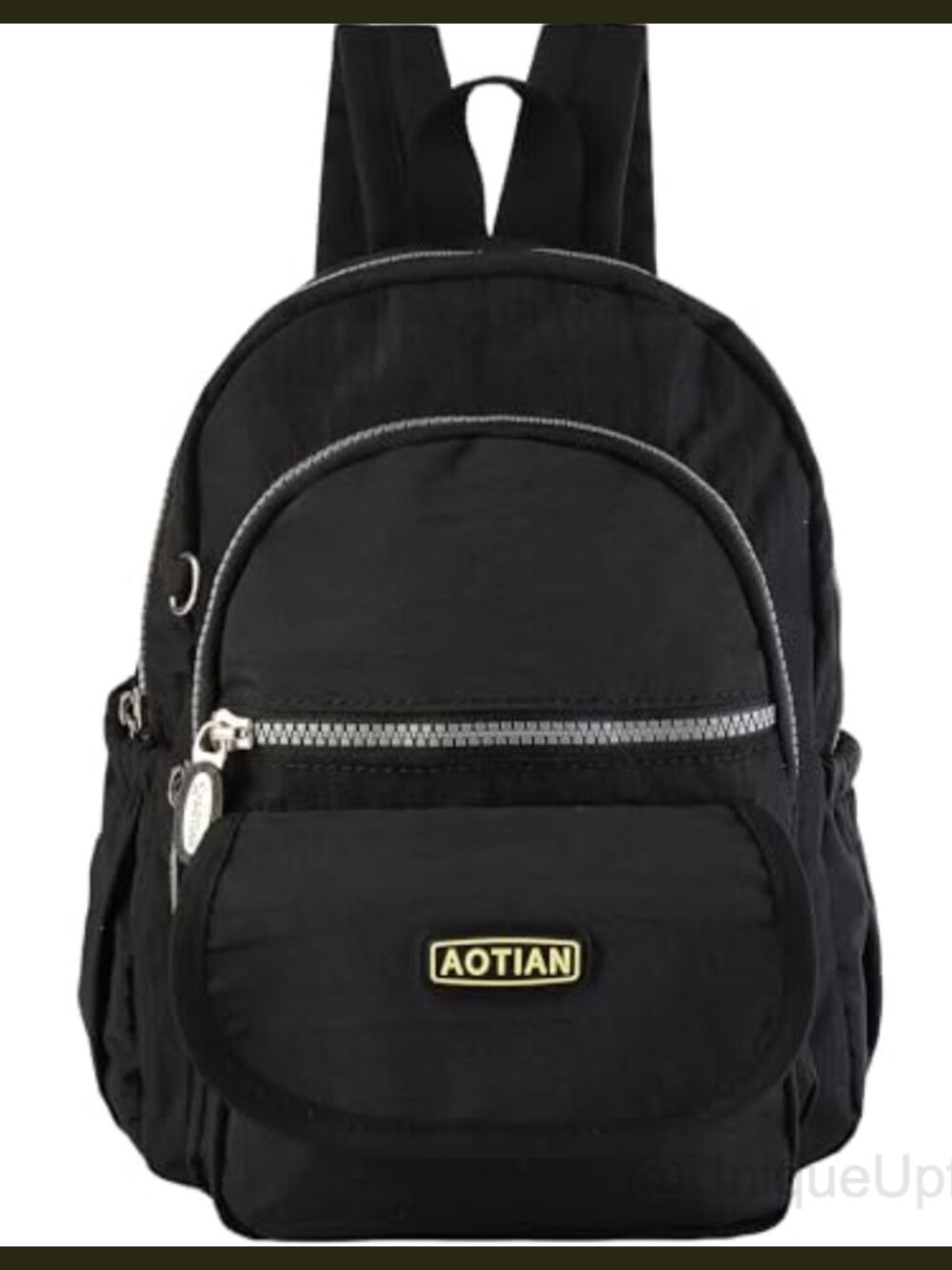 Mini Backpack Women Lightweight Sturdy Nylon Small Daypack Anti-Theft Pocket